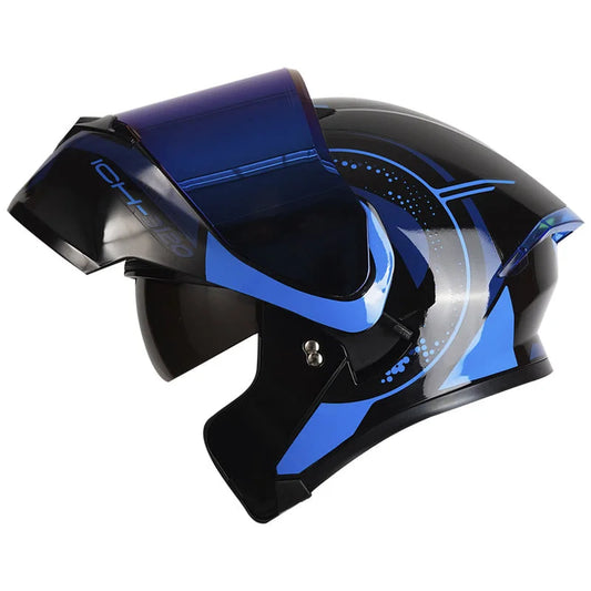 Casco Abatible ICH 3120 — Azul Reik