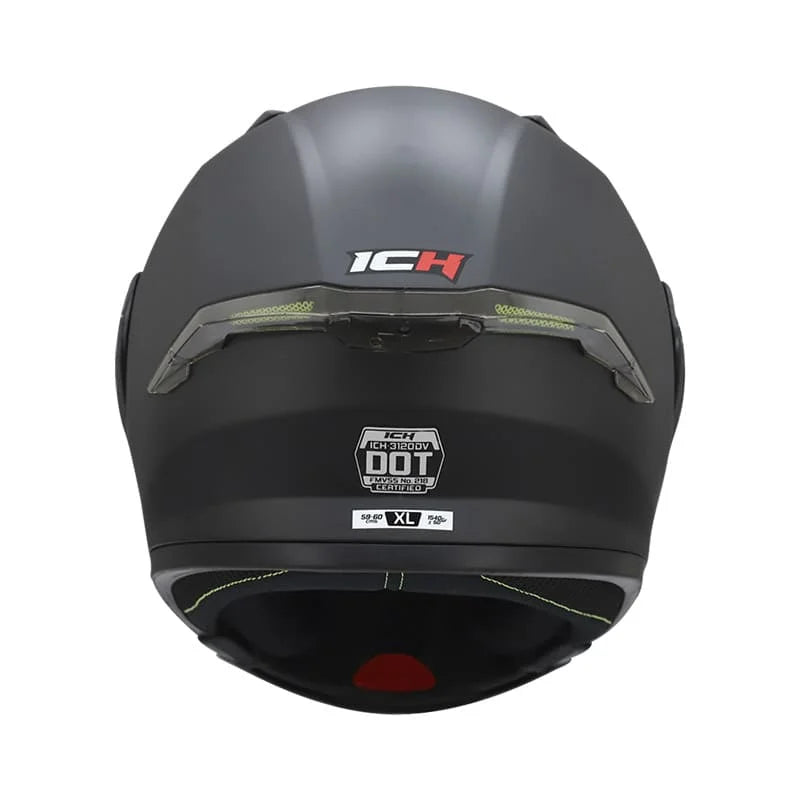 Casco Abatible ICH 3120 — Negro Mate