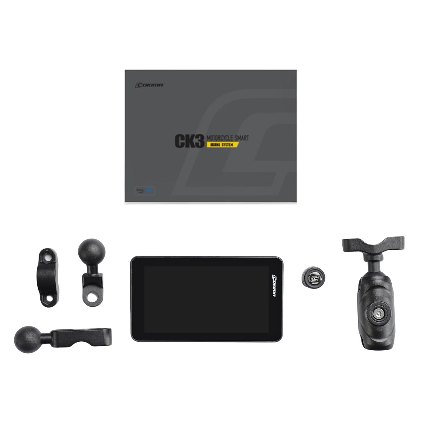 CK3-QC – Pantalla para Moto con Sensores de Presión (TPMS)