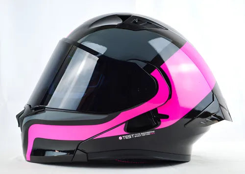 Casco Abatible ICH 3120 — Fucsia Reik