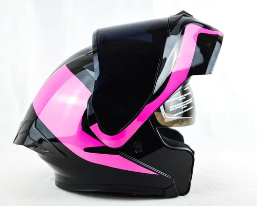 Casco Abatible ICH 3120 — Fucsia Reik