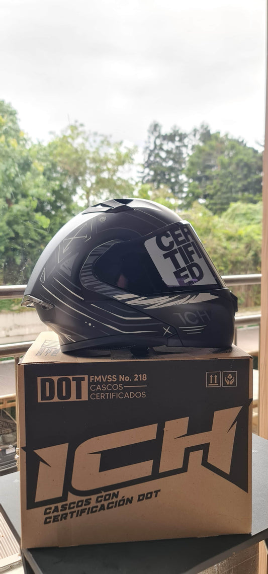 Casco Abatible ICH 3120 — Blanco Reik