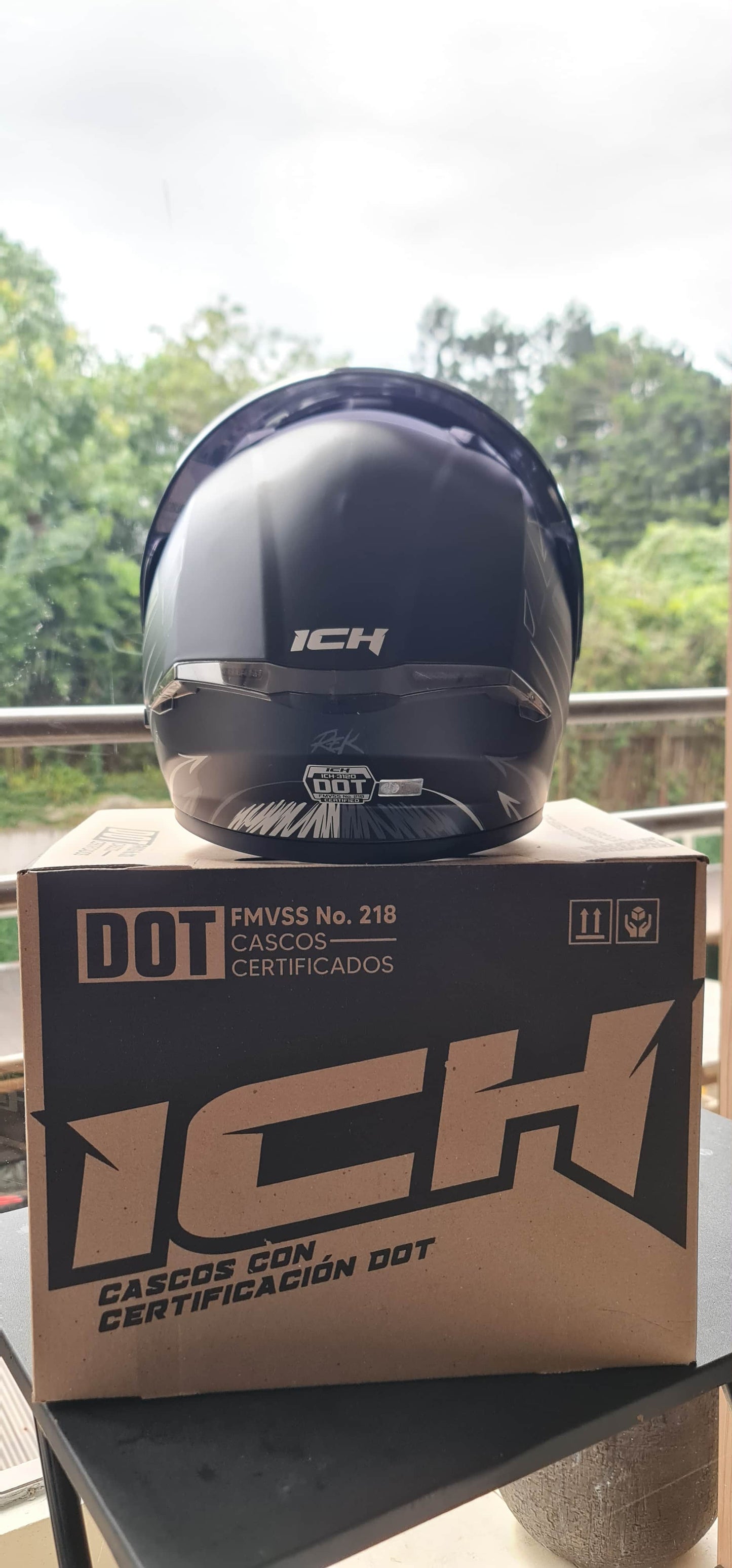 Casco Abatible ICH 3120 — Blanco Reik